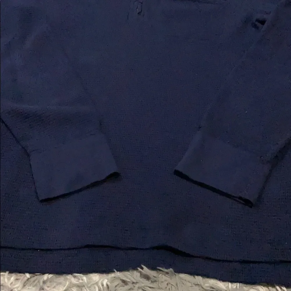 J.Crew‎ quarter zip pullover size M Cotton EUC